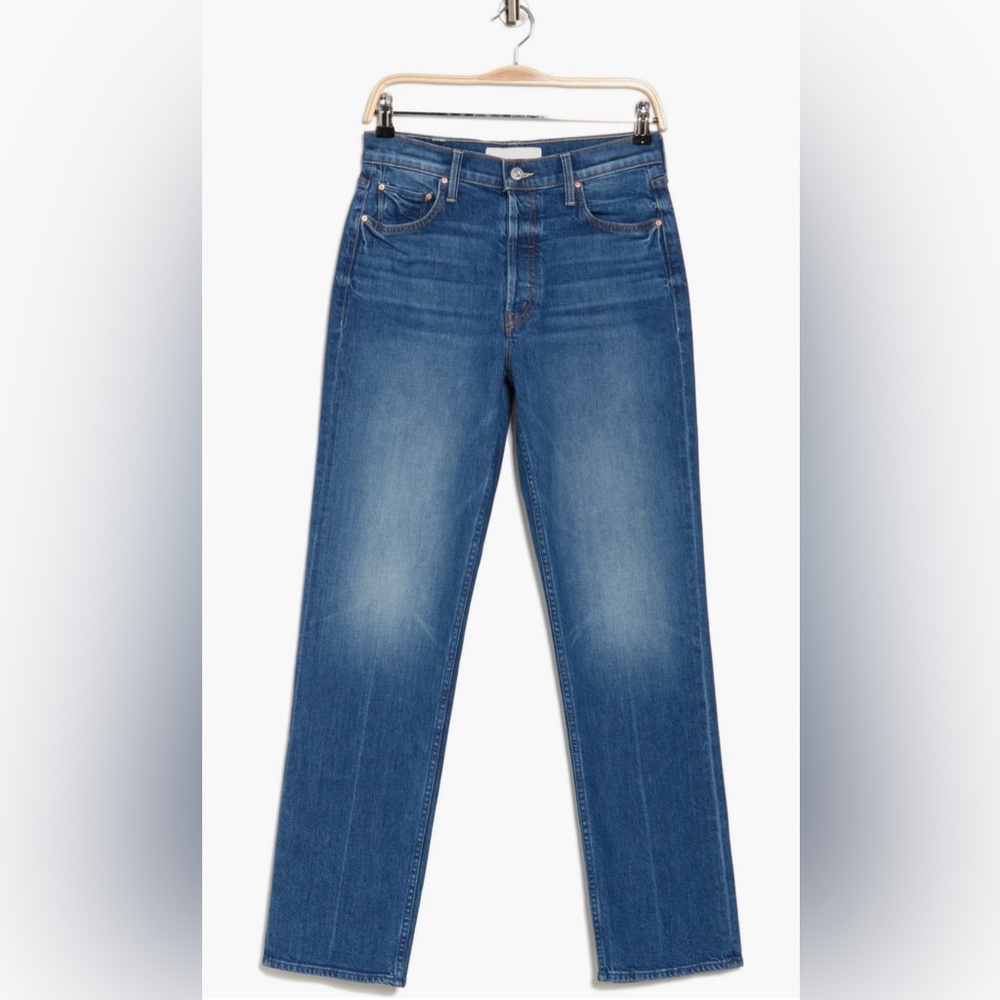 NWOT MOTHER The Thrasher Skimp High Waist Straight Leg Jeans size 24